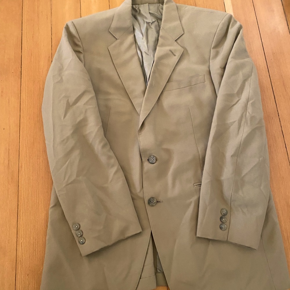Tan Suit Jacket - 42R
